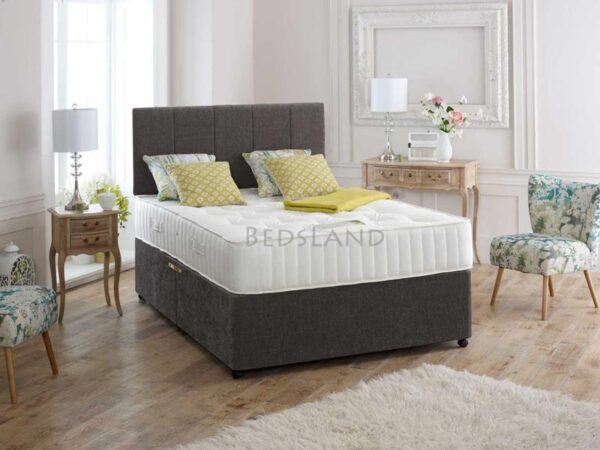 divan bed - storage bed - drawers - headboard - king size - double - single