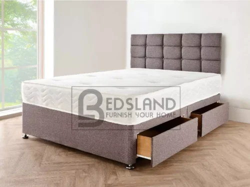 Grey Divan Bed