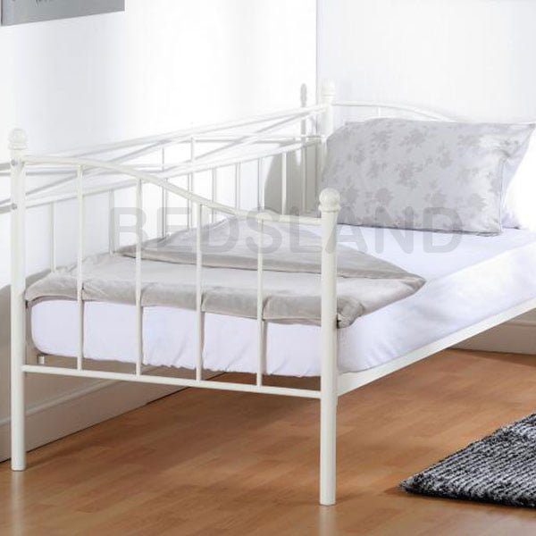 Metal Frame Beds, Pandora Sliding Rail with mattress option - metal bed frame - iron bed - cheap metal bed with mattress -free delivery