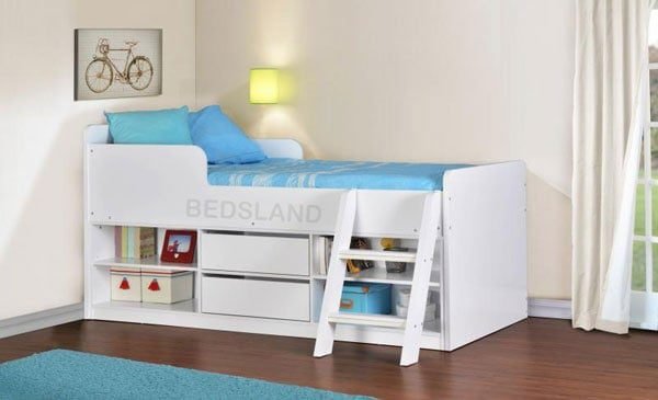 Wooden Bed Frame With Mattress Drawers Storage Free Delivery