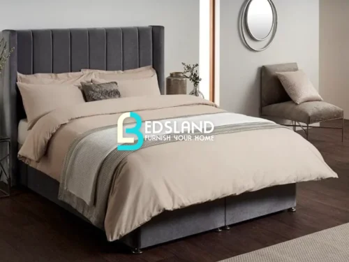 Ottoman Bed with Storage and Mattress ,wingback-ottoman-bed