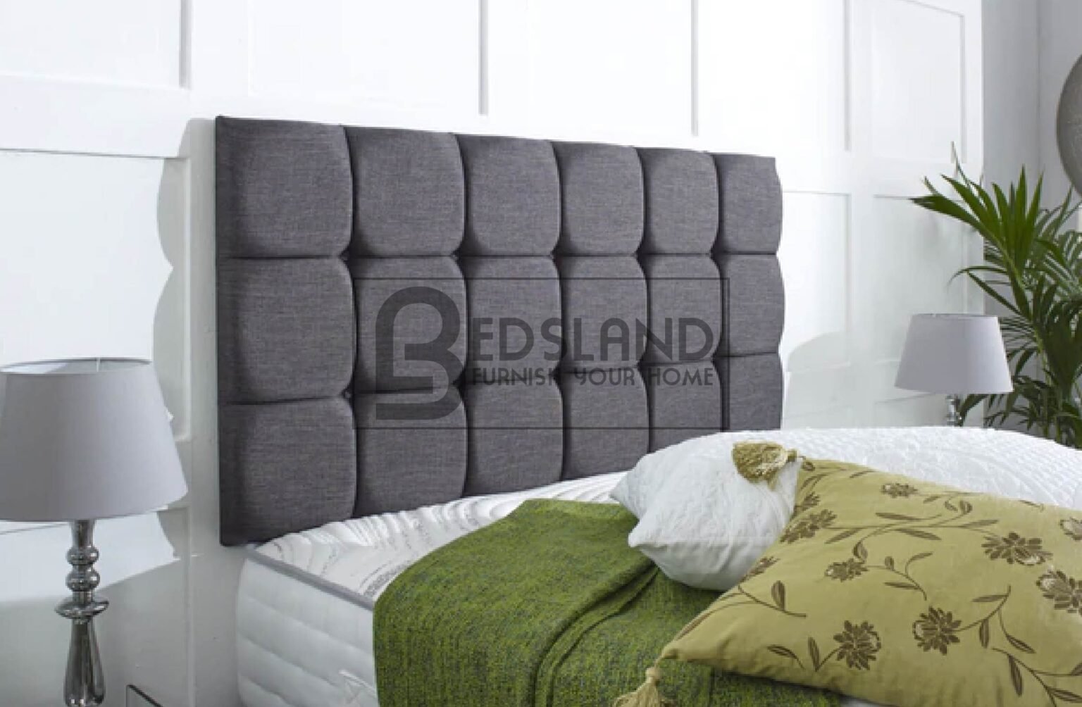 Grey Divan Double Bed Royal Suede Divan Bed Upto 70 Off