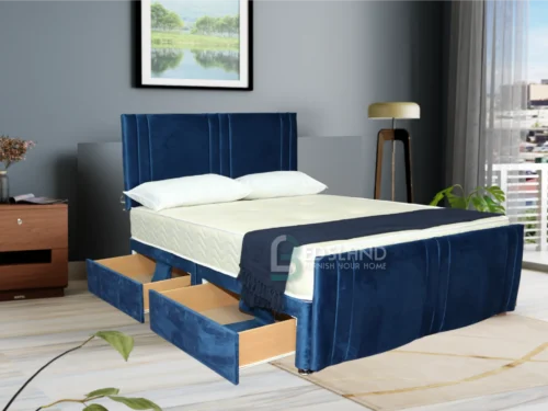 Dreams Blue Divan bed ,blue divan bed