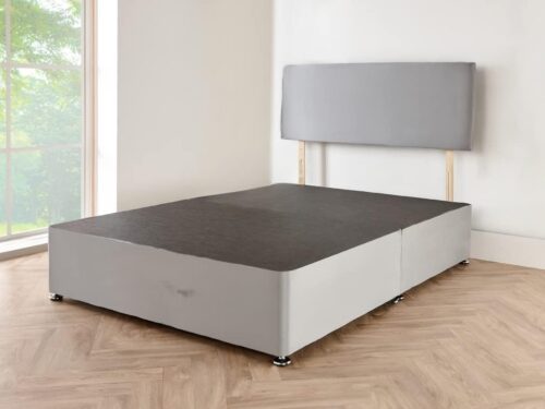 Suede Divan Bed Base