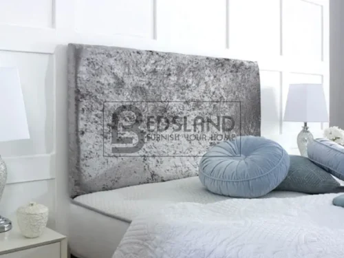 stylish silver plain headboards