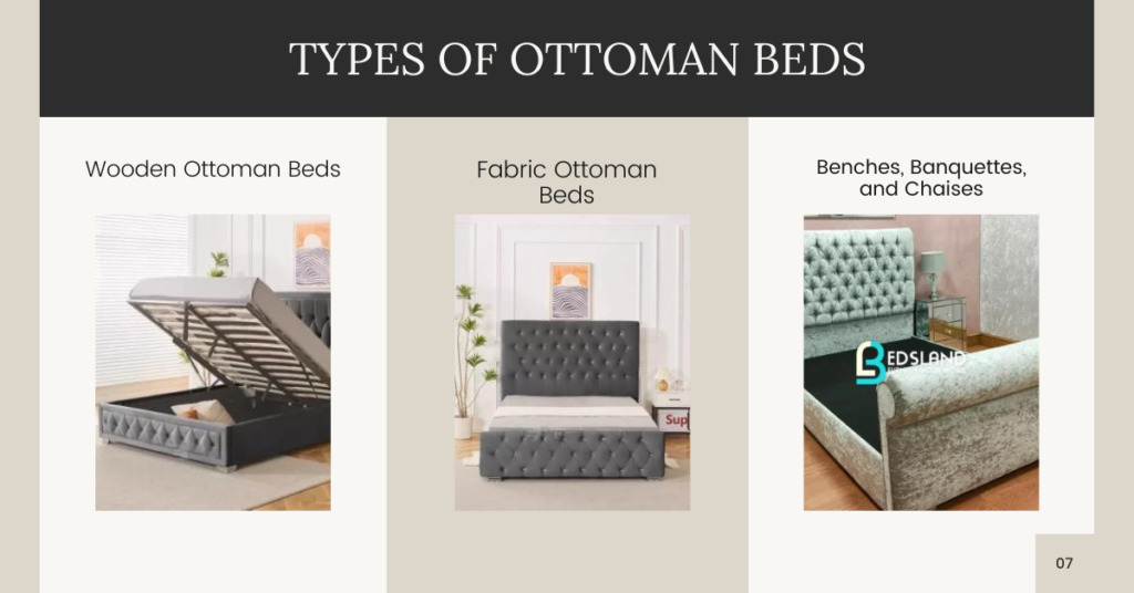 Types of Ottoman Beds